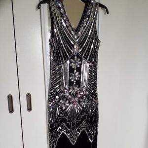 Vintage 1920s Gatsby sequins dress